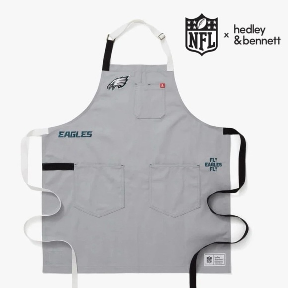 NFL Philadelphia Eagles Hedley & Bennett Essential Apron New With Tag - Picture 1 of 9